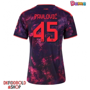 Bayern Munich Aleksandar Pavlovic #45 Tredje trøje Dame 2026-27 Kort ærmer